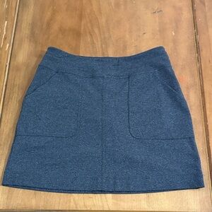 Title Nine Heathered Blue Grey Skort Size Small